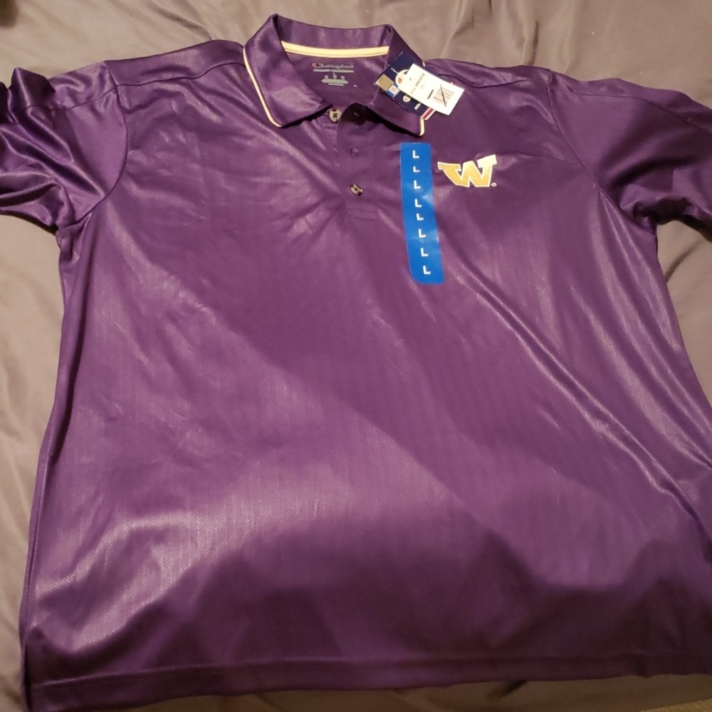 Champion  Huskies polo